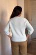 Светр INEDIT 10609 Light-Blue ONE SIZE - изображение 3