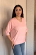 Светр INEDIT 10865 Pudra ONE SIZE - изображение 2