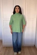 Светр INEDIT 10847 Avocado ONE SIZE - изображение 4