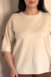 Светр INEDIT 10850-1 Ivory ONE SIZE - изображение 4
