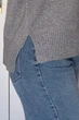 Светр INEDIT 10844 Grey ONE SIZE - зображення 3