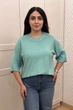 Светр INEDIT 10860 Pistachio ONE SIZE - изображение 5