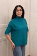 Светр INEDIT 10847 Emerald ONE SIZE - изображение 2