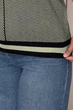 Светр INEDIT 10853 Green ONE SIZE - зображення 6