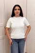 Светр INEDIT 10864 White ONE SIZE - изображение 1