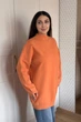Светр INEDIT 10628 Peach ONE SIZE - зображення 2