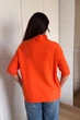 Светр INEDIT 10847 Orange ONE SIZE - изображение 3