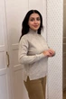 Светр INEDIT 10624 Beige ONE SIZE - зображення 2