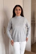 Светр INEDIT 10619 Light-Grey ONE SIZE - зображення 1