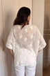 Блуза INEDIT 29007 White ONE SIZE - изображение 5