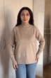 Светр INEDIT 10619-1 Beige ONE SIZE - изображение 1