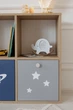 Стеллаж на 6 ячеек / 3 ящика Dreamer Wood, Космос - изображение 6