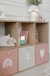 Стеллаж на 6 ячеек / 3 ящика Dreamer Wood, Розовые мечты - изображение 5