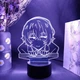 3D аниме-светильник LED ночник Осаму Дадзай Большой из бродячих псов - LED RGB-лампа на 16 цветов с пультом ДУ - изображение 2