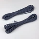 Шнур Reflective paracord світловідбивний 10м для плетіння ременів браслетів брелоків нашийників сірий (79500004/С) - изображение 3