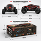 Радиоуправляемая машинка REMO Hobby M-Max 1031 1/10 4WD монстр-трак, LiPo 3300mAh, 40 км/ч, 2.4GHz, Красный - изображение 9