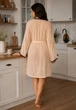 Халат женский короткий Coemi 154 2XL/3XL персиковый - изображение 2