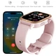 Смарт-часы женские Lemfo C30 Pink (разговор, пульсоксиметр) - изображение 4
