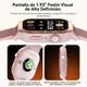 Смарт-часы женские Lemfo C30 Pink (разговор, пульсоксиметр) - изображение 6