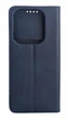 Чехол книжка Leather Case для Infinix HOT 40I (X6528B) на магните с подставкой темно-синий - изображение 2