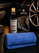 Подарочный набор для автомобиля AXXIS Premium Полироль пластика 120 мл + Автопарфюм VIP Gold + Микрофибра 30×30 см подарок мужчине парню (5743-9018) - изображение 2