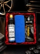 Подарочный набор для автомобиля AXXIS Premium Полироль пластика 120 мл + Автопарфюм VIP Gold + Микрофибра 30×30 см подарок мужчине парню (5743-9018) - изображение 3