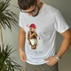 Футболка Polo Ralph Lauren M White Premium с принтом мишки - изображение 3