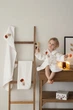 Дитячий подарунковий набір халат з рушниками Maribor 0-3 роки Ayicik - зображення 1