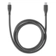 Кабель Cellularline Soft Cable USB-C to Lightning MFi 1.2 m Black (USBDATASOFTC2LMFIK) - изображение 4