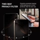 Szkło ochronne Crong Privacy 3D Armour Glass do iPhone 17e / 16e / 14 / 13 / 13 Pro (5904310705653) - obraz 3