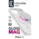 Чехол Cellularline Gloss Mag для iPhone 15 Clear (GLOSSMAGIPH15T) - изображение 4