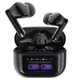 Бездротові Bluetooth навушники ACEFAST W6 smart screen active noise cancelling true wireless earbuds BT 5.4 Black - изображение 1