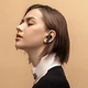 Бездротові Bluetooth навушники ACEFAST W6 smart screen active noise cancelling true wireless earbuds BT 5.4 Black - изображение 7