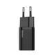 Мережевий зарядний пристрій Baseus Super Si Quick Charger 25W Black CCSP020101 - зображення 3