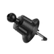 Автотримач Crong Carclip Air Vent Black (CRGCH8BLK) - зображення 6