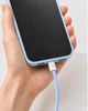 Кабель Make Type-C to Type-C PD 65W Nylon 1 м Blue (MCB-CN1BL) - изображение 4