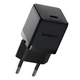 Мережевий зарядний пристрій Baseus Palm Fast Charger Type-C Cable 30W Black P10111605113-01 - изображение 2