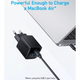 Сетевое зарядное устройство Anker PowerPort 323 33W USB-C USB-A PD 3.0 PowerIQ Black (A2331G11) - изображение 4