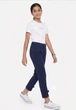 Штаны школьные укороченные для девочки SLY 405B/S/19 синий 146 - изображение 2