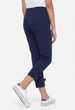 Штаны школьные укороченные для девочки SLY 405B/S/19 синий 146 - изображение 3