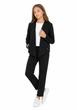 Кардиган для дівчинки SLY 502A/S/18 чорний 152 - зображення 3