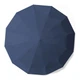 Зонт автоматический Lesko 210T Dark Blue двухслойный полный автомат антиветер от дождя и солнца - изображение 5