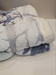 Плед-пододеяльник на овчине Malloory Home Джинс 200*230 см - изображение 4