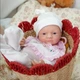 Лялька реборн Reborn Baby Doll 33 см — реалістична силіконова лялька немовля - зображення 6