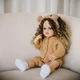 Реалістична лялька Reborn Baby Doll Hazel 55 см — вінілова дівчинка з кучерявим волоссям та аксесуарами, можна купати (RB080) - зображення 8