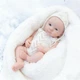 Реалістична лялька Reborn Bettie 33 см — повністю силіконова, анатомічна, можна купати - зображення 2