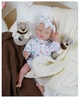 Інтерактивний пупс Reborn Baby Born Luna 42 см — реагує на рухи, сміється та плаче, з аксесуарами (RBM24021) - изображение 5