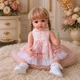 Реалістична лялька Reborn Baby Doll Sandy 55 см – вінілова дівчинка, можна купати, з аксесуарами та подарунковою коробкою (RB076K) - изображение 1