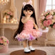 Реалістична лялька Reborn Baby Doll Victoria 55 см — вінілова дівчинка з довгим темним волоссям та аксесуарами, можна купати (RB086) - зображення 6