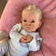 Реалістична лялька Reborn Baby Doll Elsie 48 см — вініловий малюк з волоссям та аксесуарами, можна купати (RB083) - изображение 5